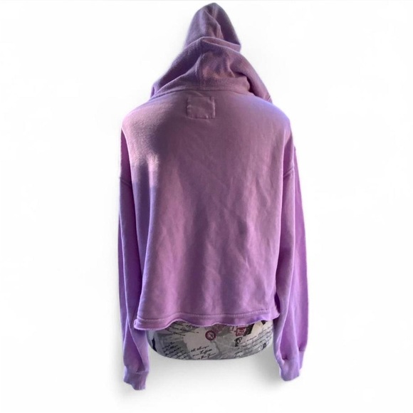 American Eagle Purple Pullover Hoodie - Picture 2 of 7